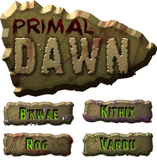 Primal dawn game logo