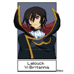 Lelouch Vi Britannia (Six Fanarts challenge 1)