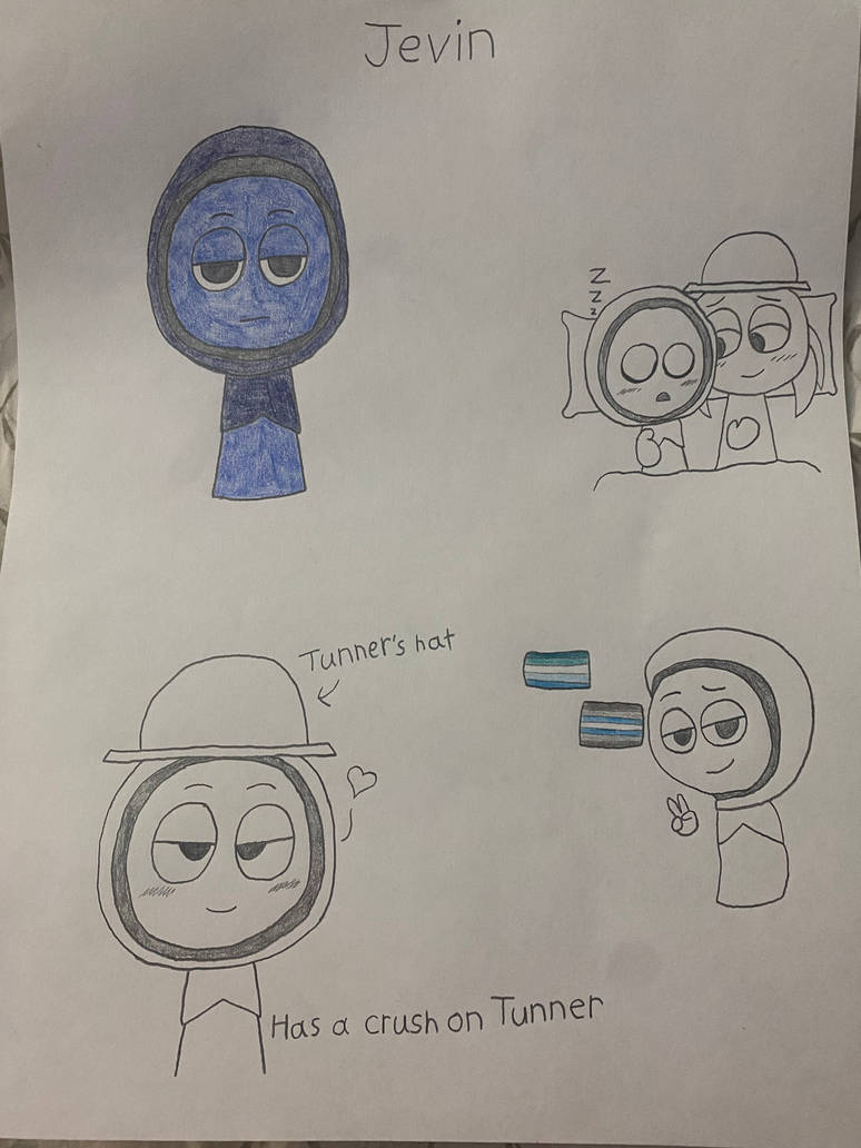 Sprunki Jevin doodles by BrandyGallop39774 on DeviantArt