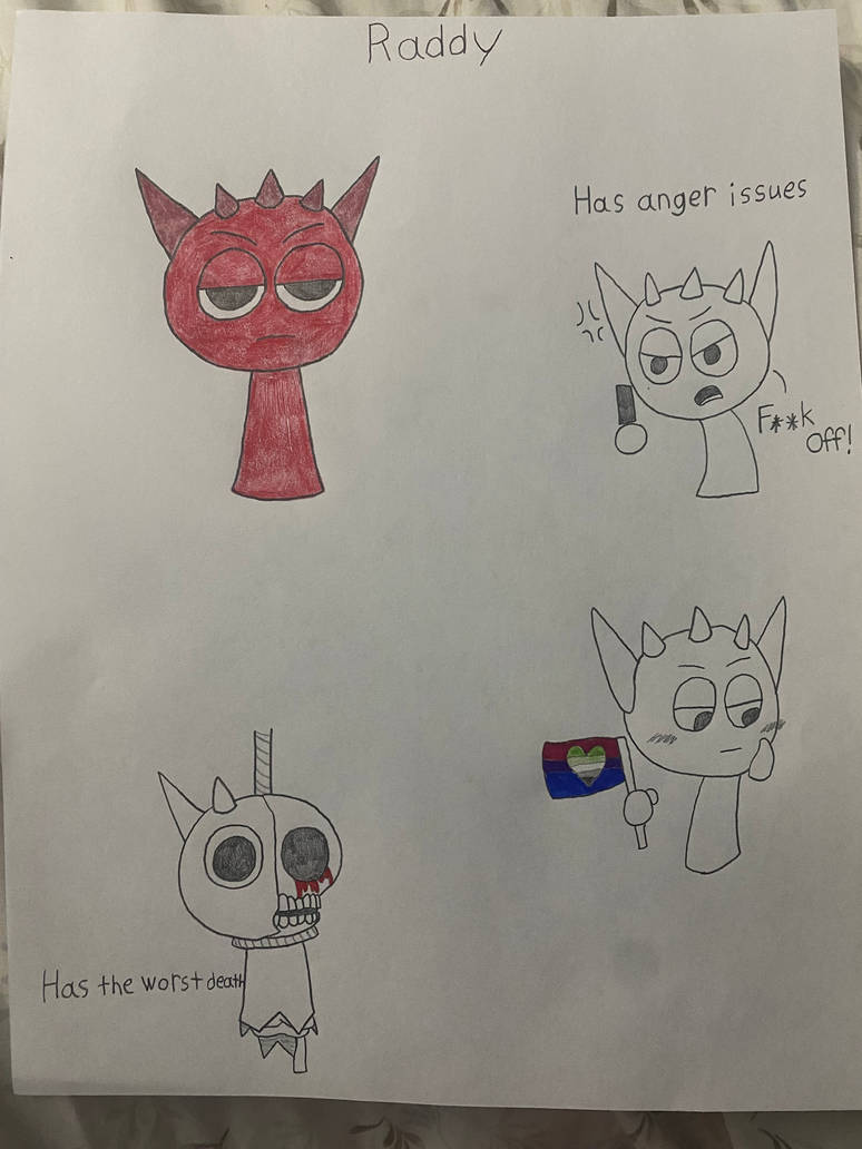 Sprunki Raddy doodles by BrandyGallop39774 on DeviantArt