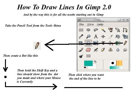 How To Draw Lines In Gimp By Brandon976431 On Deviantart