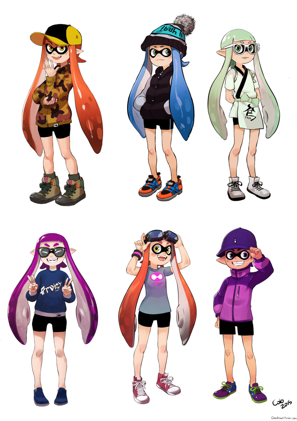 Request inklings by Colodraws on DeviantArt