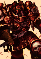 Terminator Apoth Apothecary in Terminator armor by kimplate on DeviantArt
