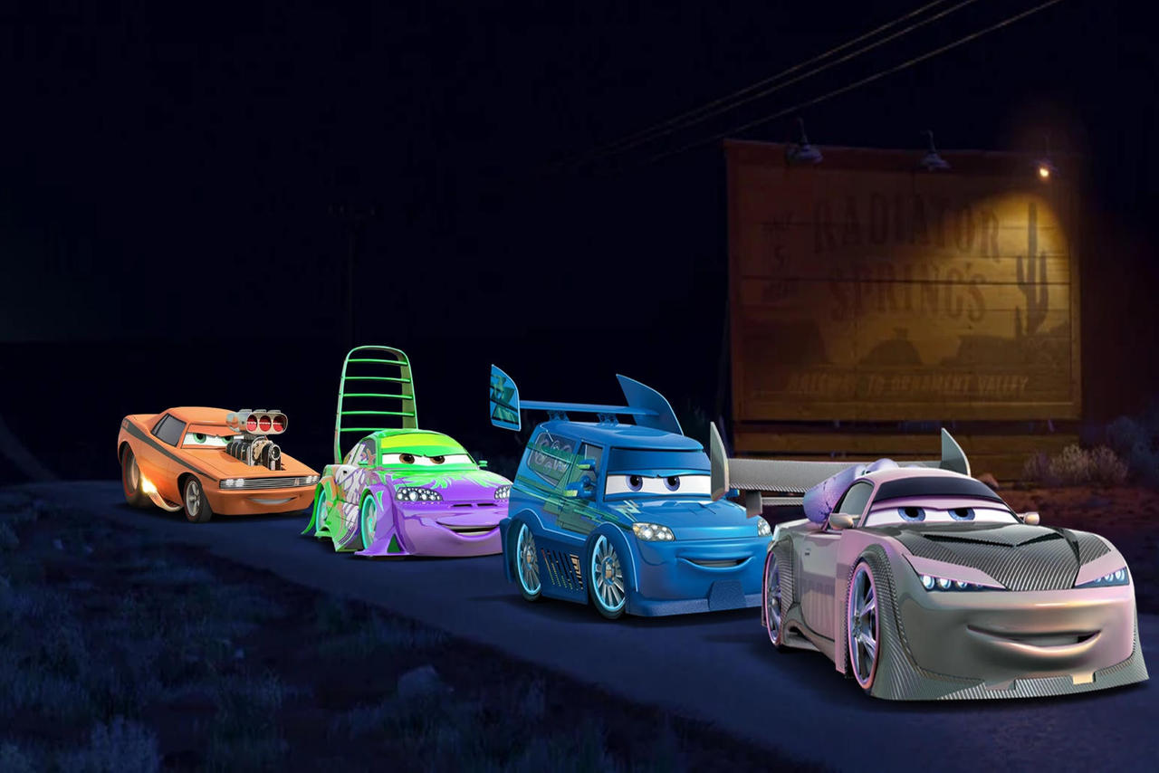 Cars 1 Ride Cars 1 Delinquent Road Hazards Race Cars by AhanLovesCars on DeviantArt