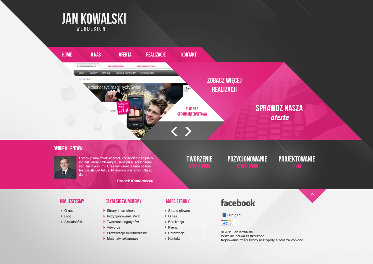 Webdesigner Layout