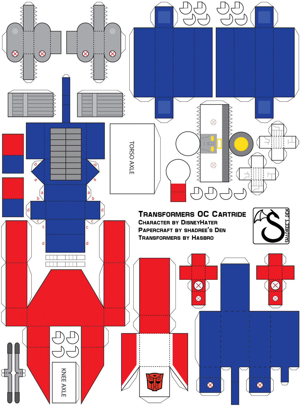 Templates on Paper-Transformers - DeviantArt