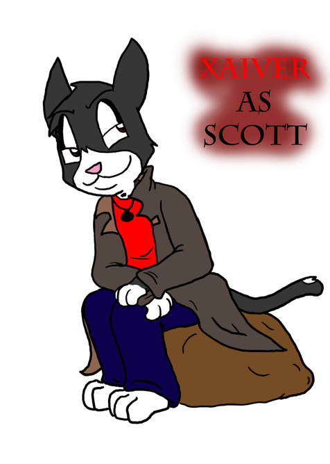 Xaiver as Scott