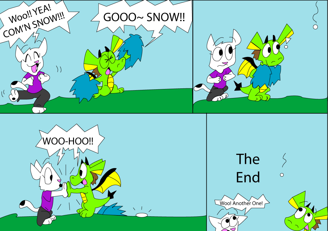 Its Gunna Snow - comic