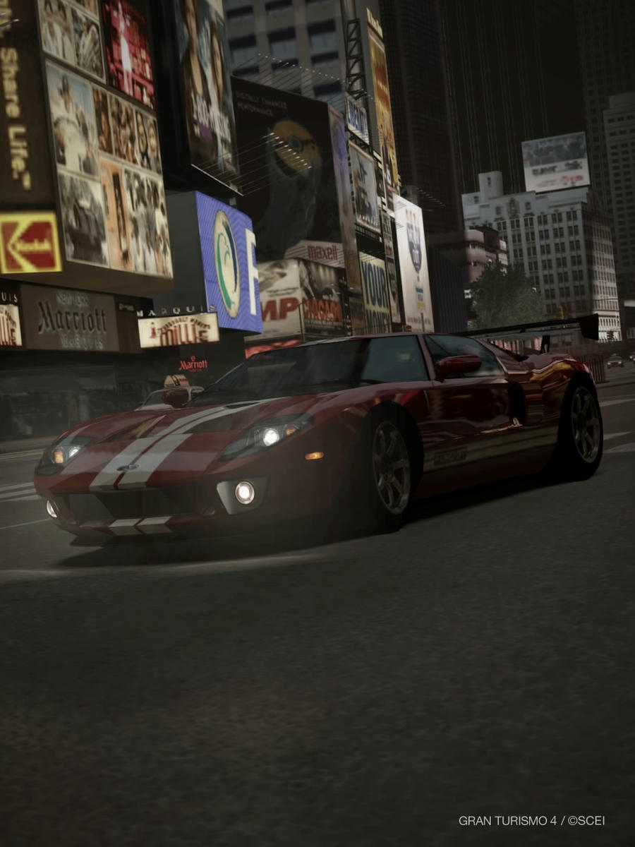 Gran Turismo 4: Ford GT by Galm03 on DeviantArt