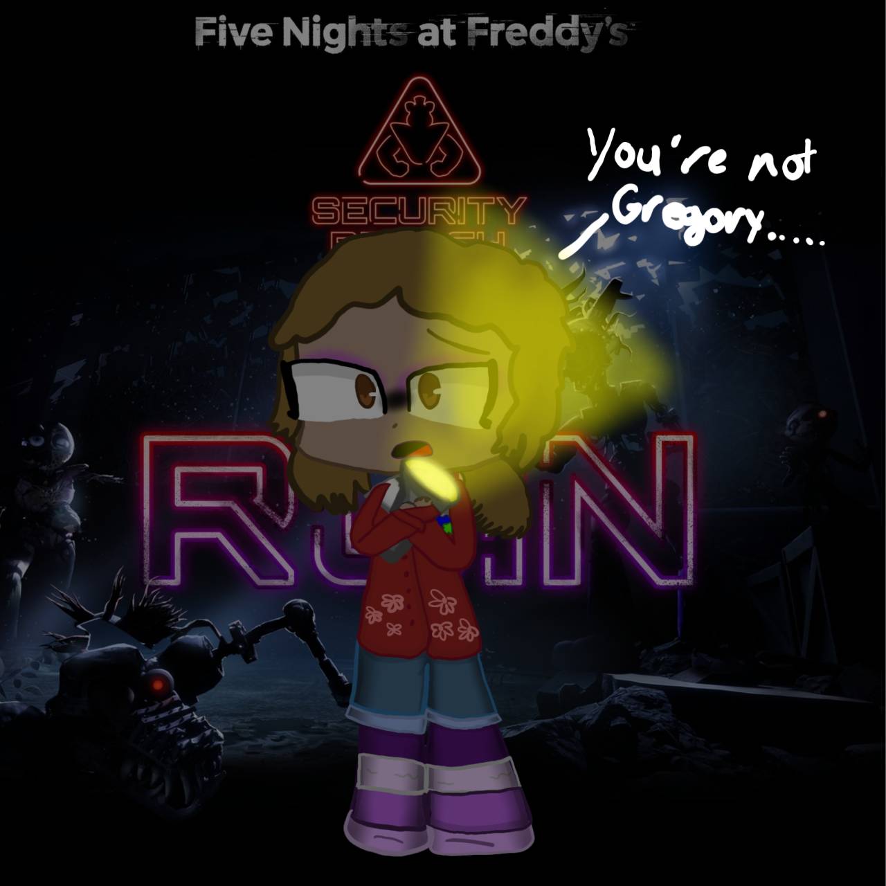 FNAF Security Breach RUIN DLC - Cassie Finding Gregory 