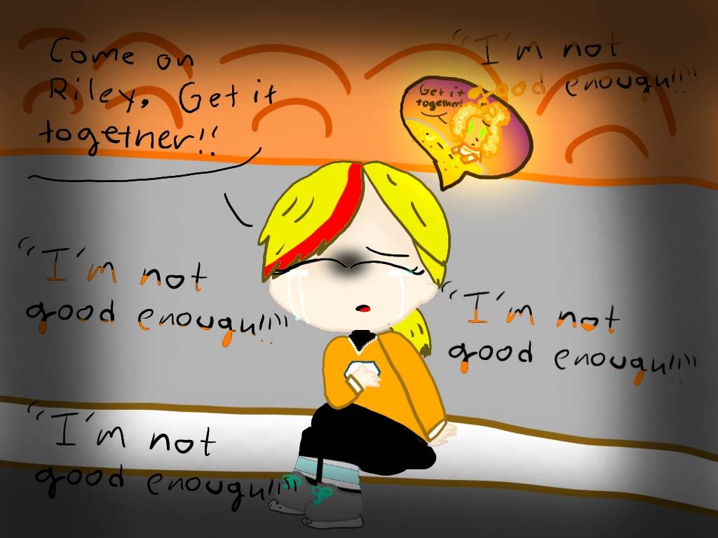Stressed Riley Inside Out 2: Riley gets Anxiety/Panic attack by Samoanqueenbrilol on ...