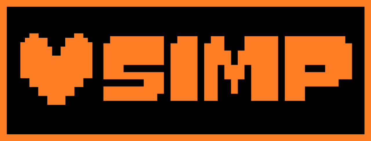 Undertale - SIMP Button (Fanmade) by ToppyDreemurr on DeviantArt