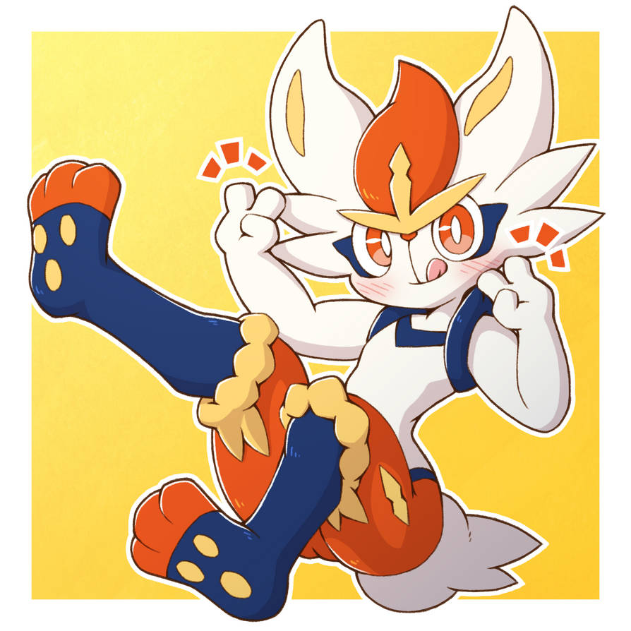 Cinderace by Acky05 on DeviantArt