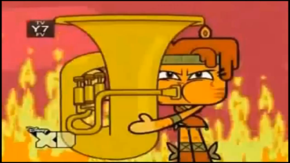 Ella Mental: Fiery Tuba Elementalist by dinoboygreen on DeviantArt
