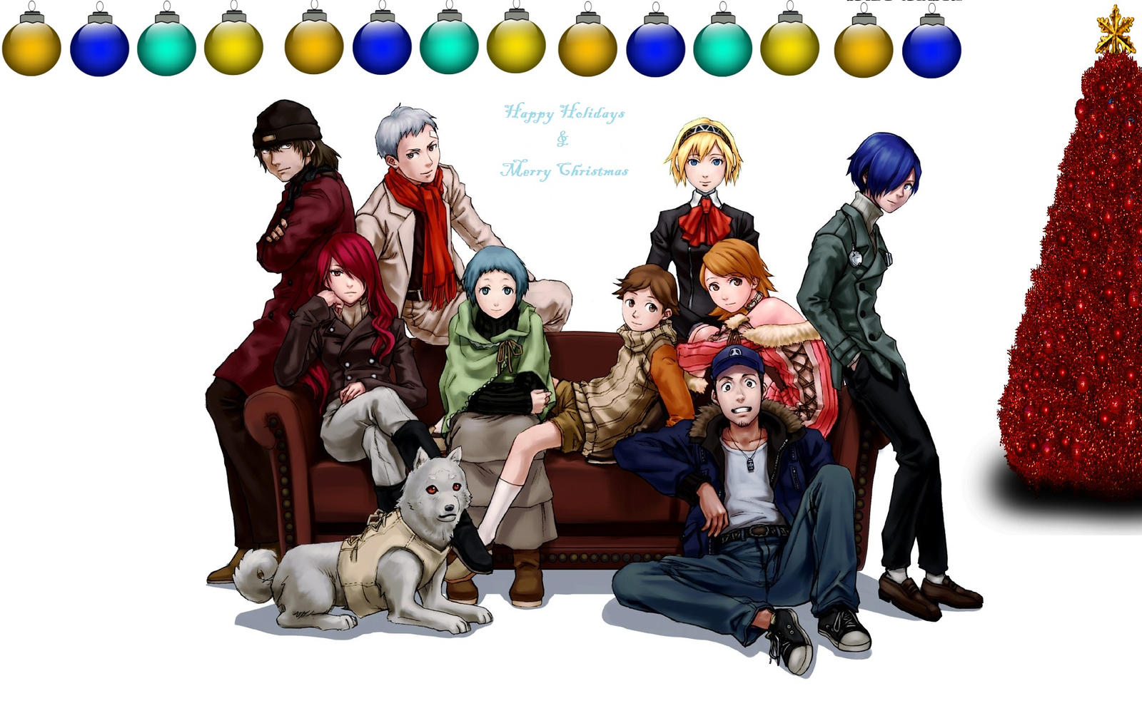 Merry Christmas from Persona 3 by SkullZLatte on DeviantArt