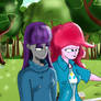 Maud Pie and Pinkie Pie