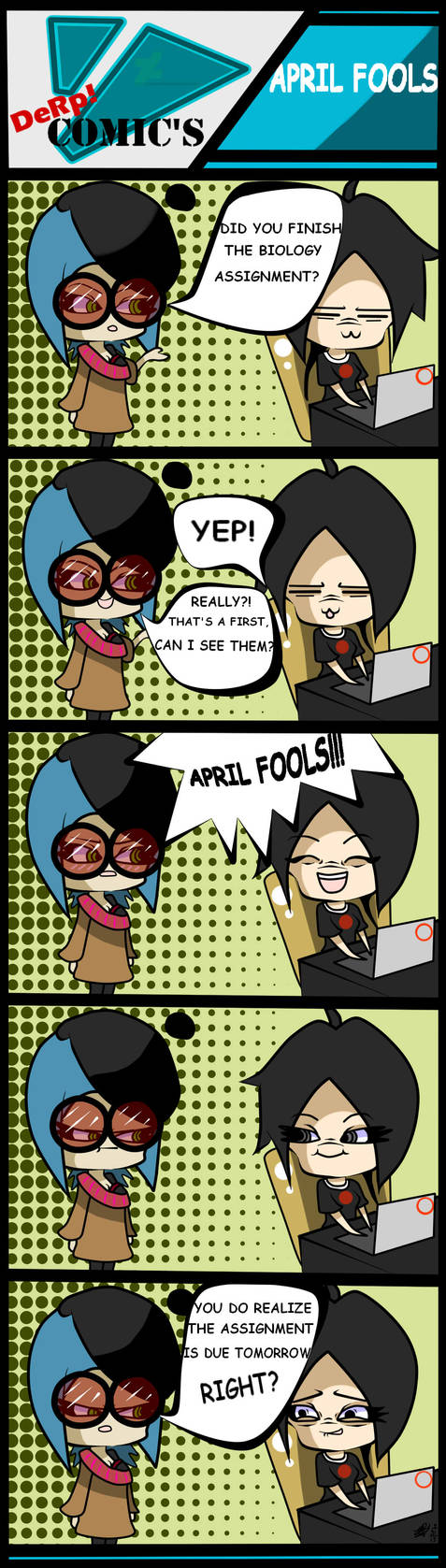 Derp Comics Computer DeRp Comics April Fools by SkullZLatte on DeviantArt