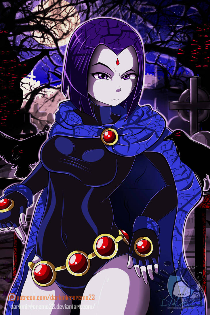 Teen Titans Raven By Darkmirroremo23 On Deviantart