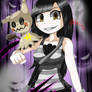 Saya and Mimikyu Dark Version