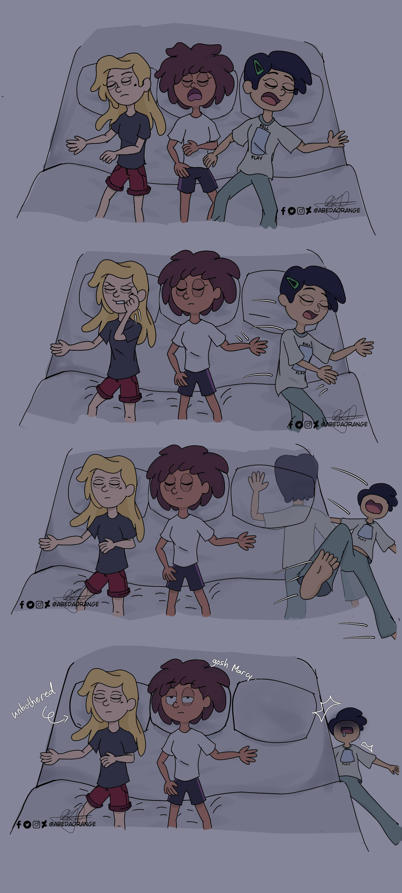 Amphibia Sasha, Anne, Marcy sleepover by AbeDaOrange on DeviantArt