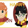 Ron, Harry, and Hermione