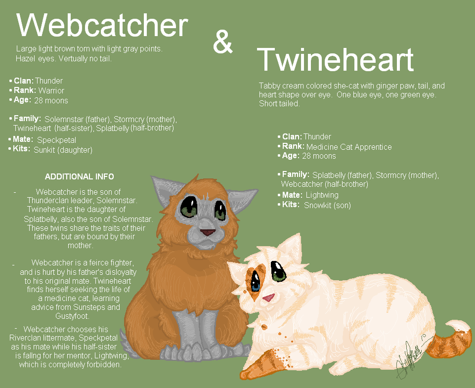 Webcatcher and Twineheart