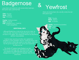 Badgernose and Yewfrost