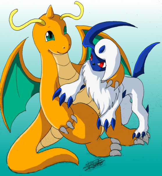 Absol and Dragonite