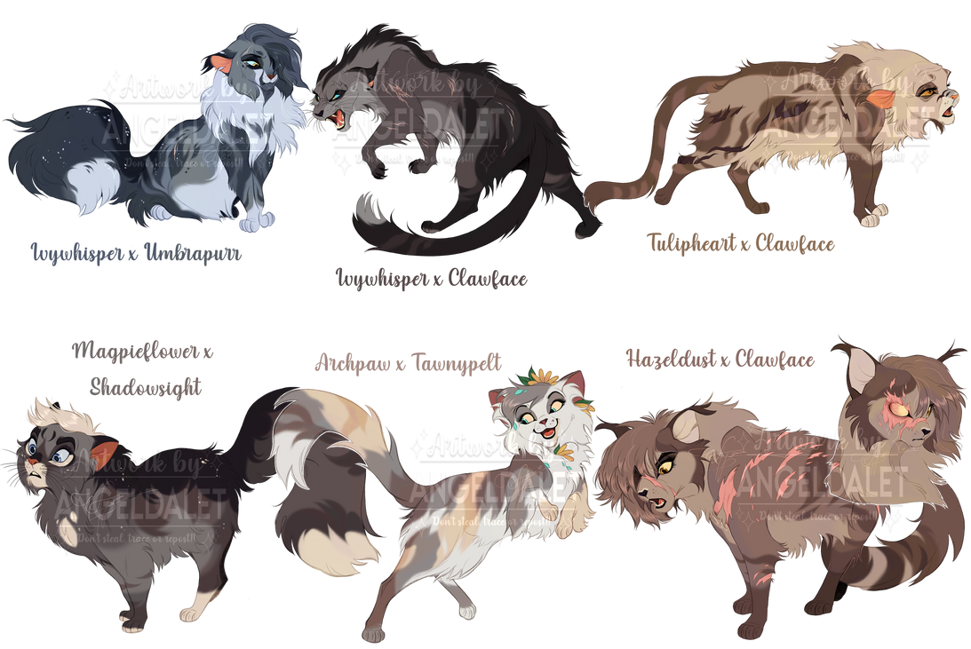 Shadowclan Id Moonclan x Shadowclan Grid Results #4 by AngelDalet-Adopts on DeviantArt