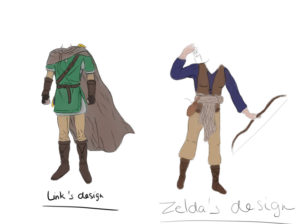 Loz Memories Link And Zelda S Clothes Design By Kathaersys On Deviantart Loz Memories Link And Zelda S Clothes Design By Kathaersys On Deviantart