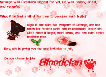 Bloodclan Webite