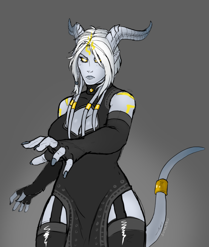 Female Draenei Horn Tutorial by Elorviel on DeviantArt