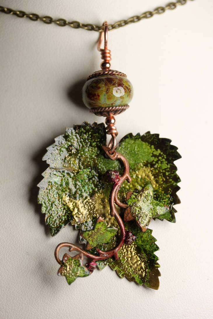 Lampwork and Leaves by Ironmountain01
