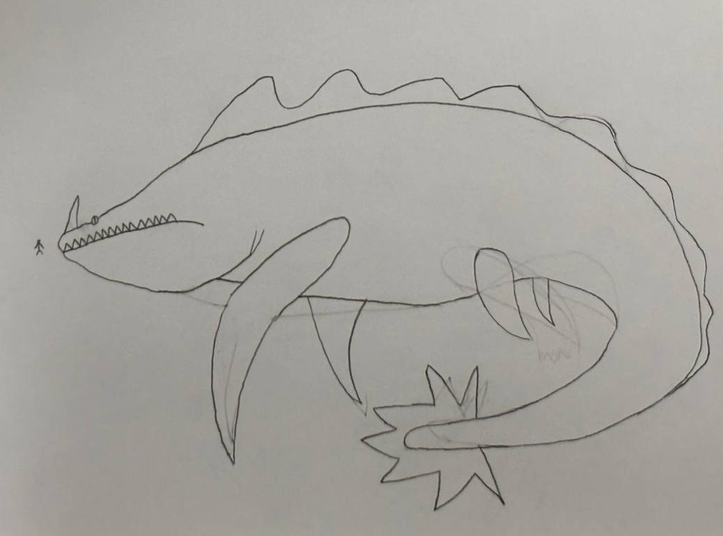 My attempt at drawing the FathomFin by Samueltorolarts on DeviantArt