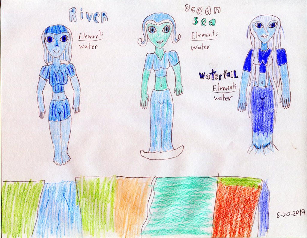 Water Elementals 1 by ArtPrime1000 on DeviantArt