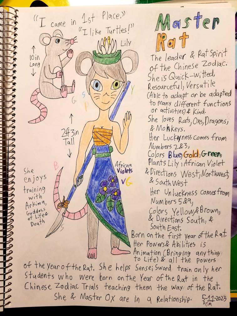 Master Rat of the Chinese Zodiac by ArtPrime1000 on DeviantArt