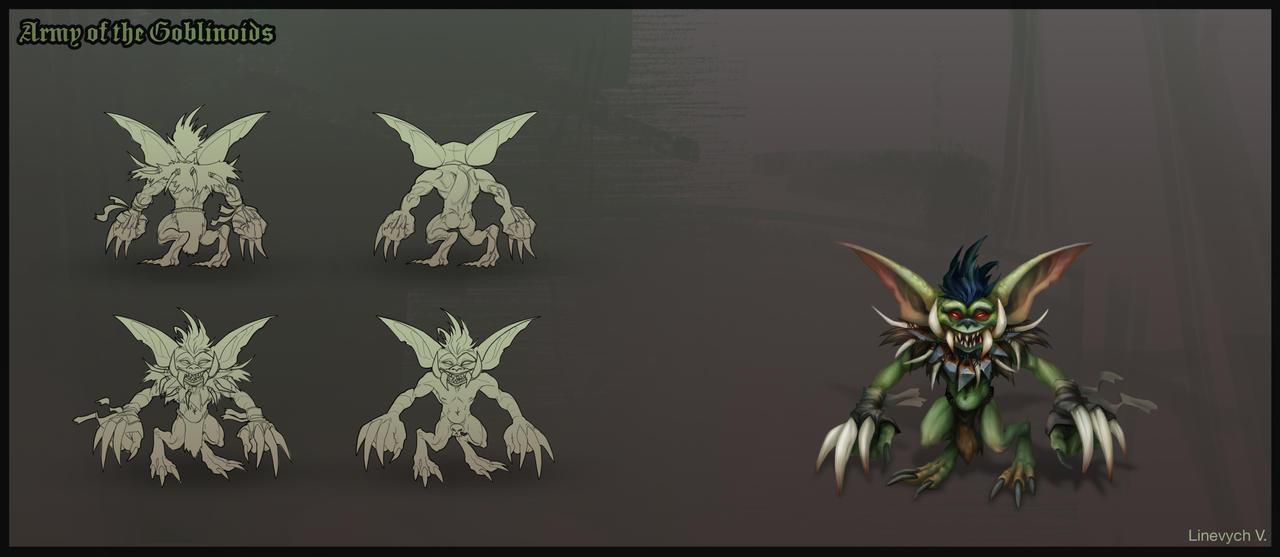 The Army of Goblinoids by SubliminalUnicorn on DeviantArt