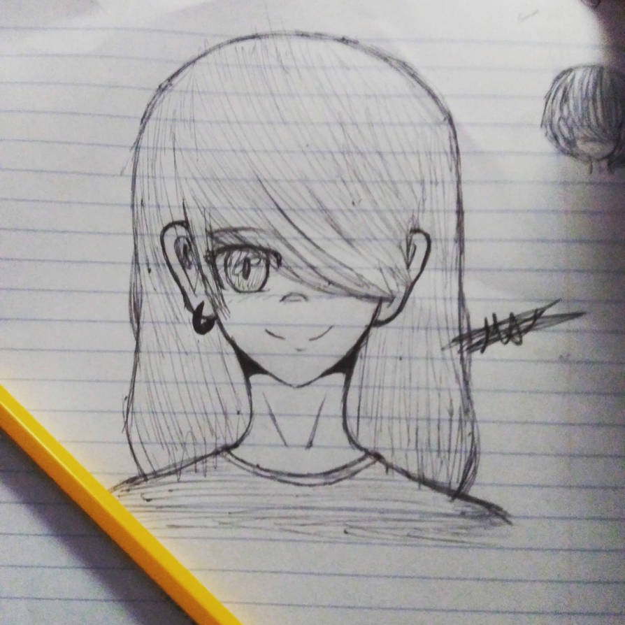 Random Basic Drawn Girls Random girl drawing by MysticShadowArtz on DeviantArt