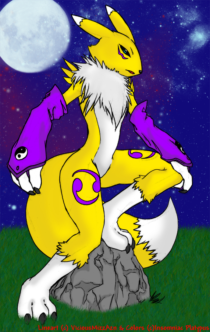 Renamon Collab w MizzViciouz