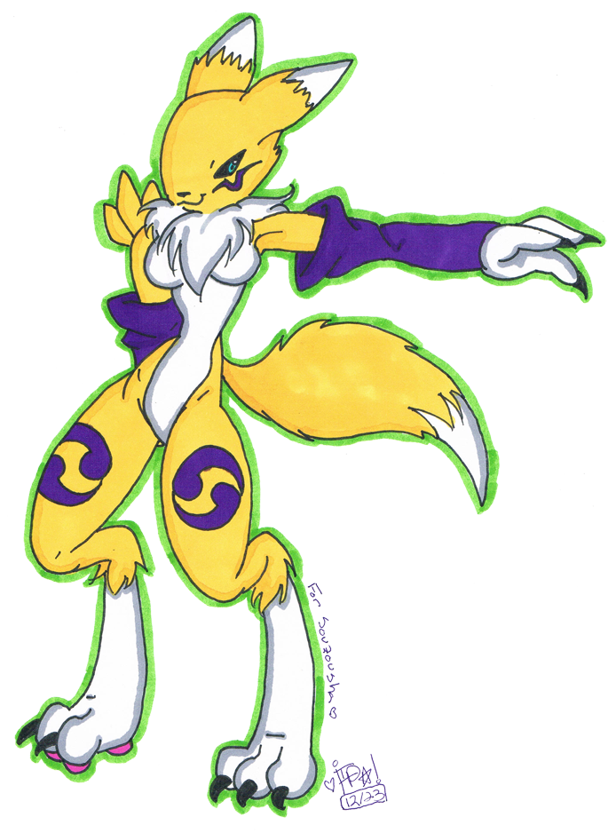 .::Renamon for Souzousha::.