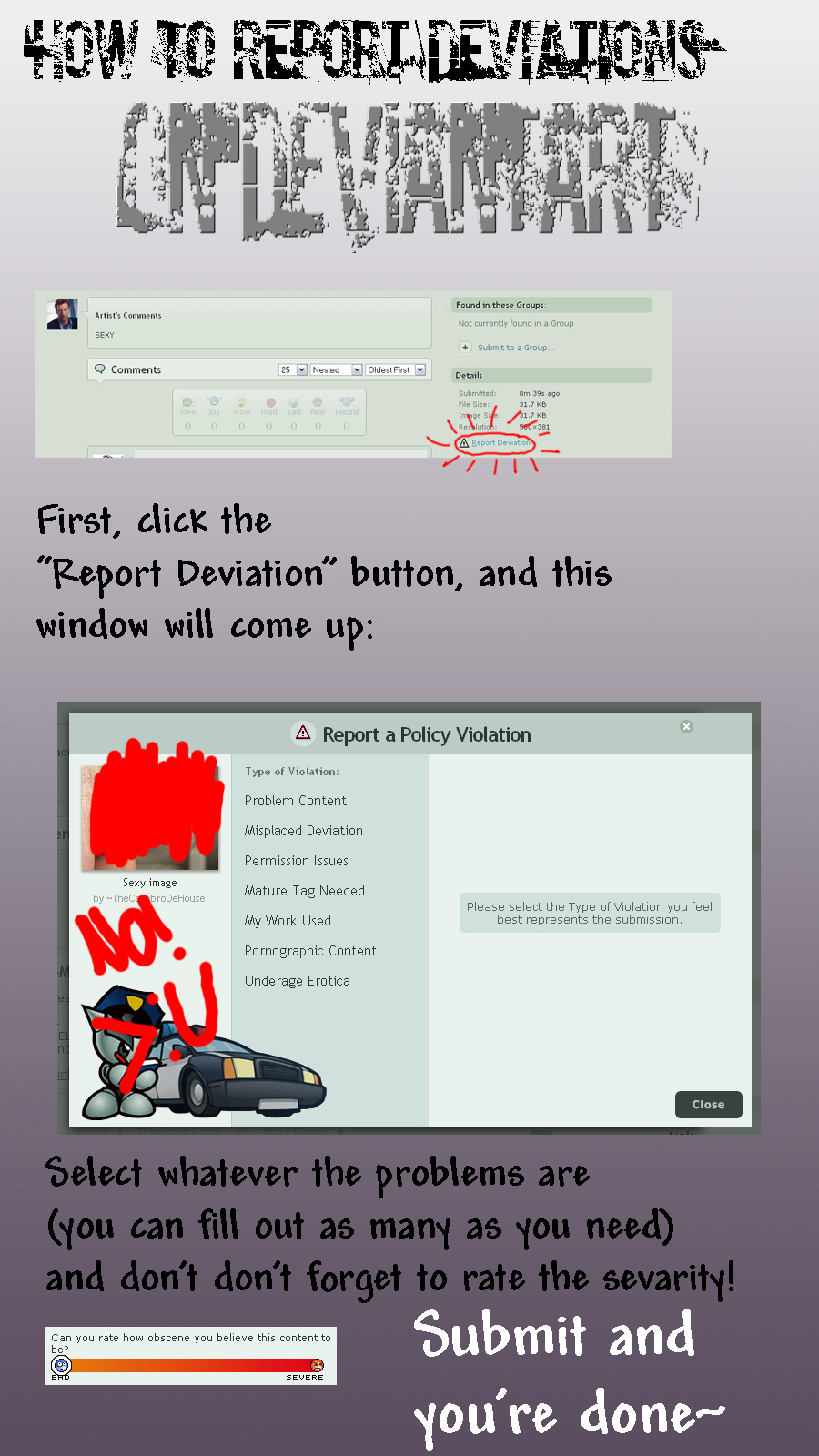 How To Report Deviations