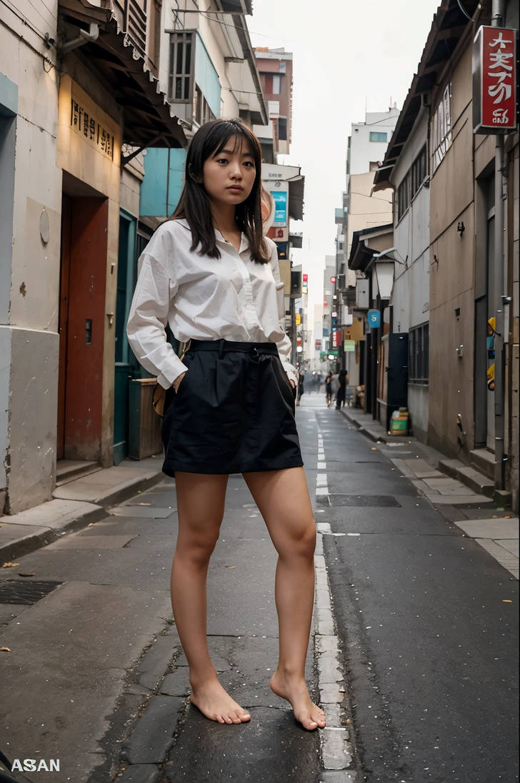 Barefoot Asian Girl by AIFootFetish on DeviantArt