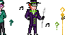 random dc pixels