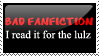 Bad fanfiction