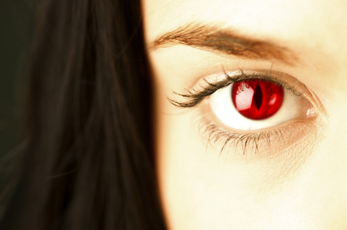 Karin's vampire eye