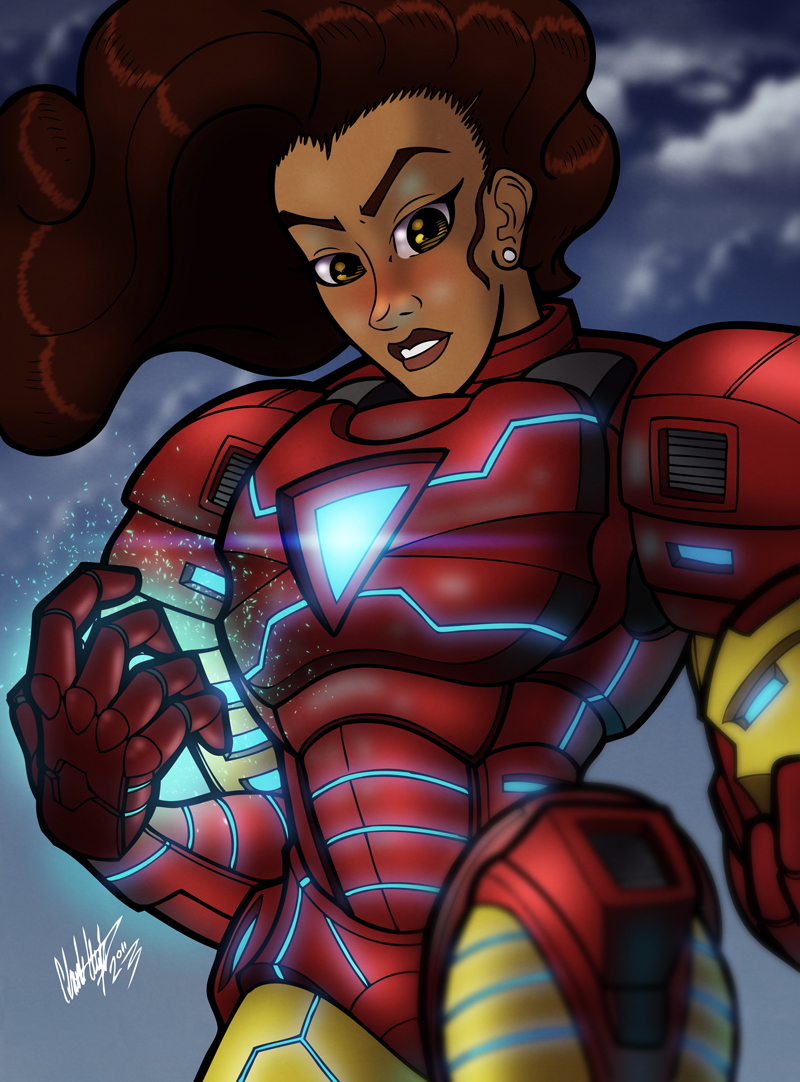 Afr-Am Iron Woman