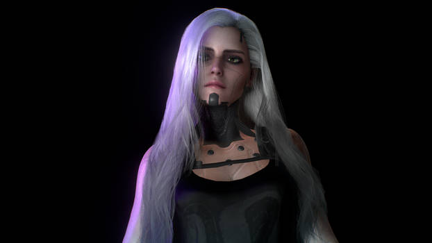 Ciri Cyberpunk Concept