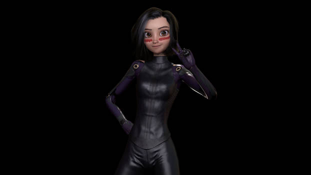 Alita Warrior Princess (Alita x Disney)