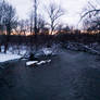 Genesee River in the Winter