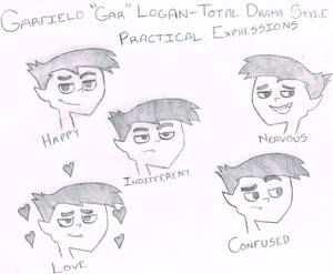 Garfield Logan - Total Drama Style